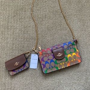 Coach Pride Purse & Wallet Set